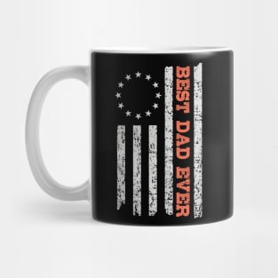 Best Dad Ever Betsy Rose Fag Flag Father day Gift Mug